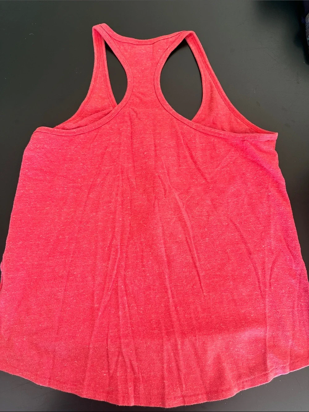 Nike Women's Bright Pink Racerback Tank with Large Logo